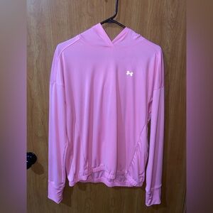 Under Armour Vibrant Pink Performance Light Hoodie
